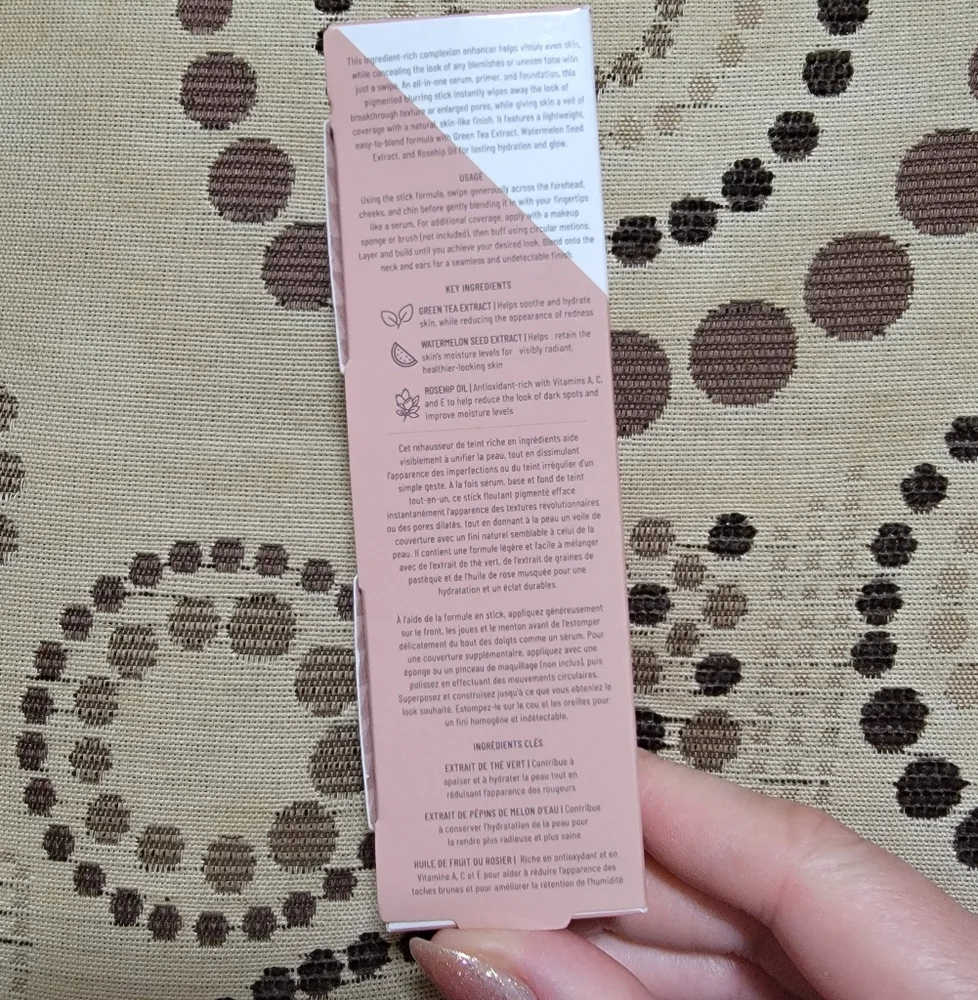 LYS Beauty Triple Fix Blurring Skin Tint Foundation Stick In LN6